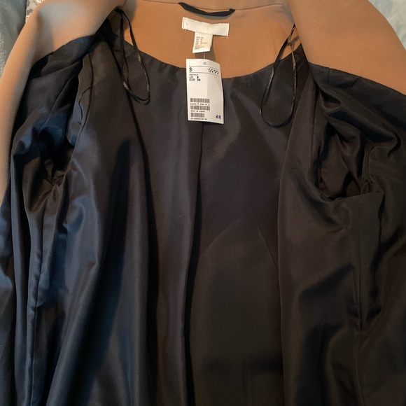 H&M coat black/tan NWT - Picture 7 of 10